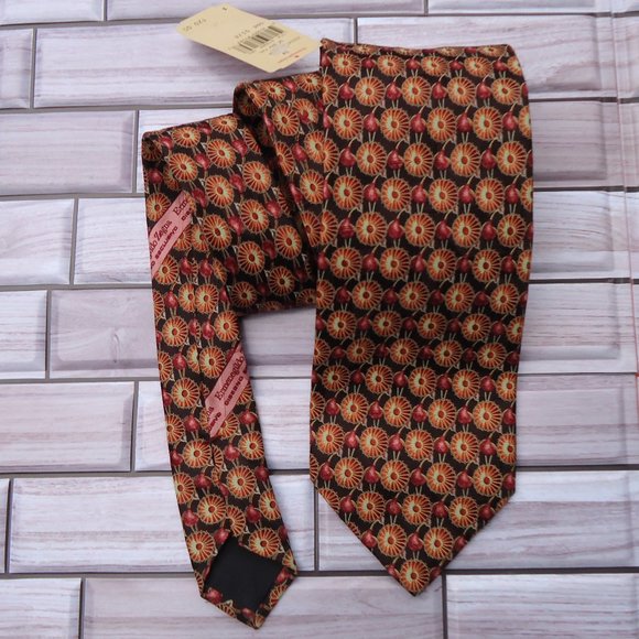 NWT. Ermenegildo Zegna 100% silk men's neck tie. - Picture 1 of 16